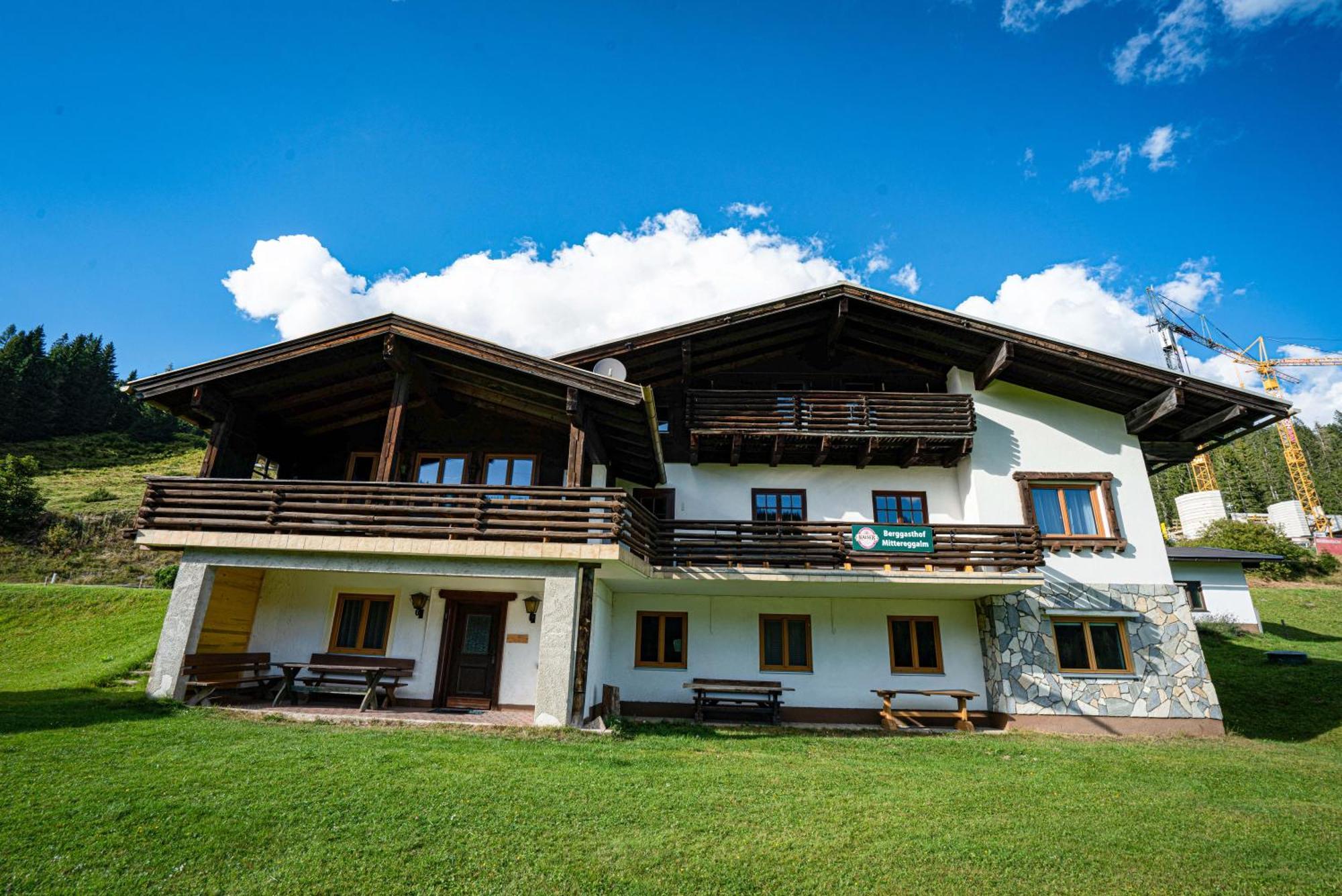 Mittereggalm Hotell Mühlbach am Hochkönig Eksteriør bilde